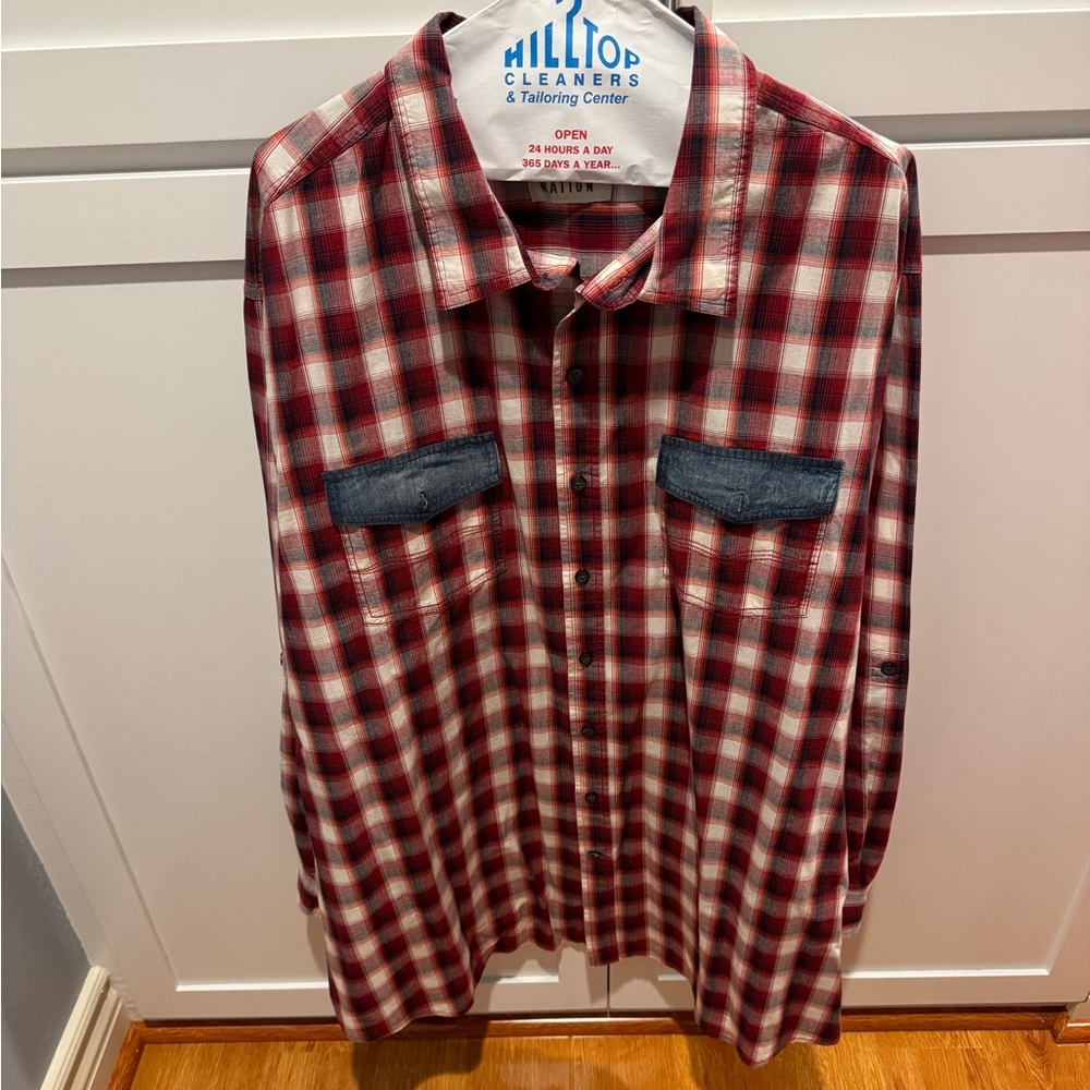 Men’s Casual Long Sleeve Shirt
